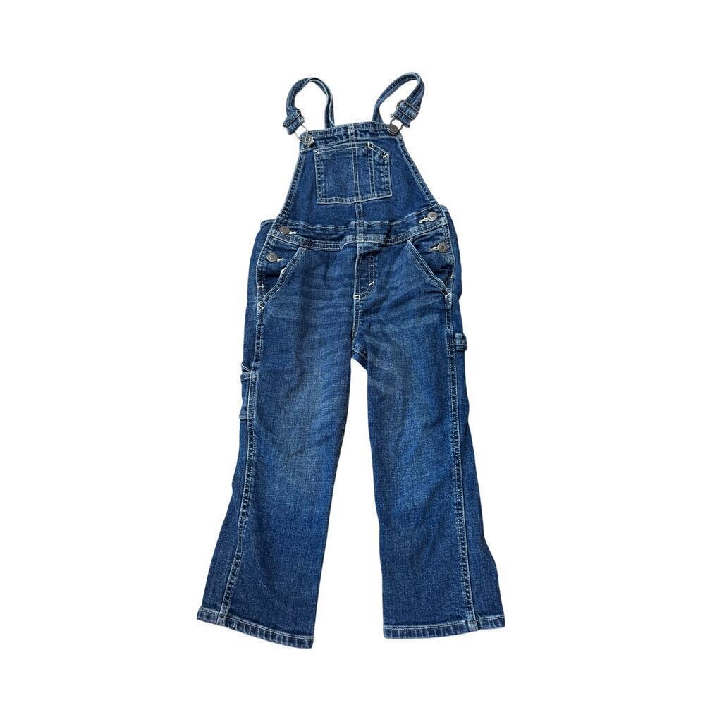 Boys Old Navy Carpenter style Deinm/Jean Overalls size 4T; Adjustable sizing;